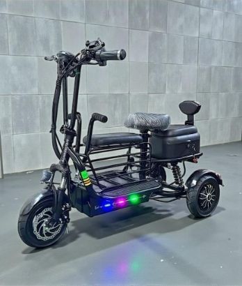 صورة دباب كهربائي 3 كفرات 48 فولت بـ 3 سرعات